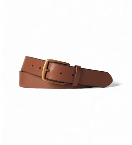 Ceinture en cuir sellier marron (36), Casuel, Classique - Polo Ralph Lauren - Modalova