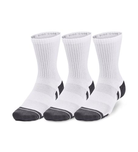 Unisex. 1379530 Paquet de 3 chaussettes UA Performance (M), Blanc, Homewear, Coton - Under Armour - Modalova