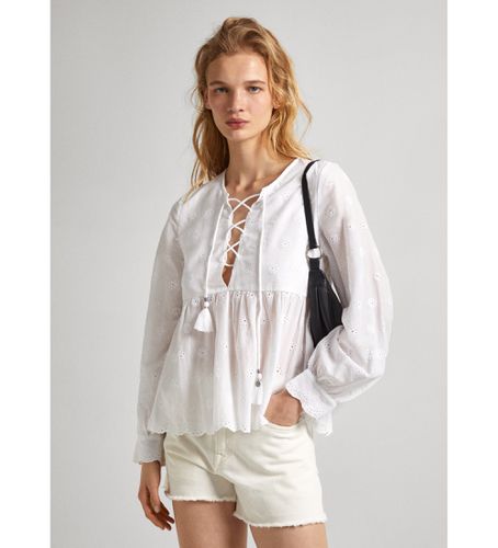 PL304816 Blouse ajourée (XS), Casuel, Coton, Manche longue - Pepe Jeans - Modalova