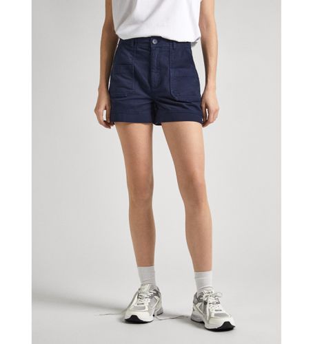 PL801096 Short Valentina (26), Casuel, Coton, Durable, Marine - Pepe Jeans - Modalova