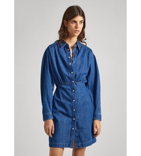 PL953449 Robe Julie (XS), Casuel, Coton, Denim, Manche longue, Durable - Pepe Jeans - Modalova