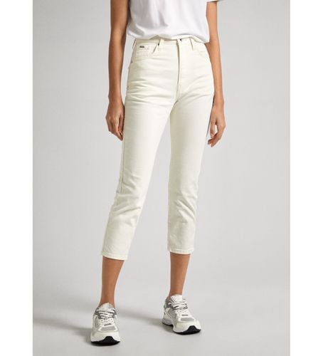 PL204690WI5 Jeans Slim Uhw 7/8 blanc (25), Casuel, Coton - Pepe Jeans - Modalova