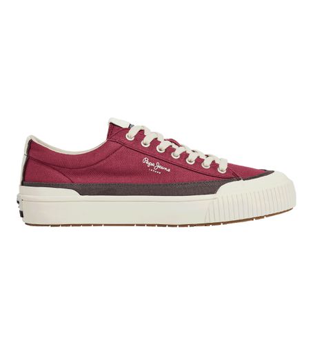 PMS31043 Ben Band Shoes (40), Rouge, Tissu, Plat, Lacets, Casuel, Grenat - Pepe Jeans - Modalova