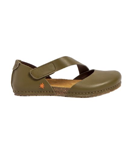 P60003_0G3 Sandales en cuir 0384 Crete (36), Plat, Velcro, Casuel, Vert - Art - Modalova