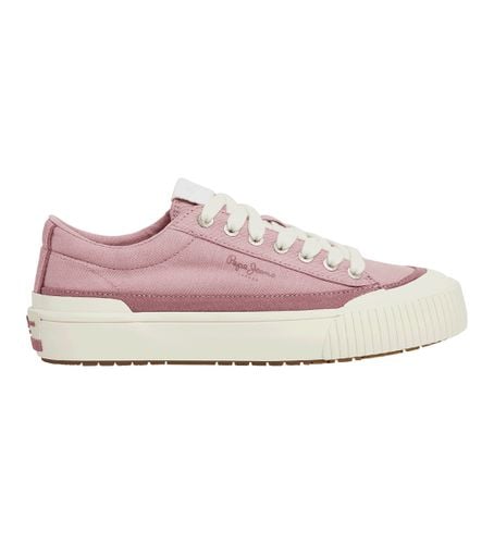 PLS31558 Ben Road Shoes (39), Tissu, Plat, Lacets, Casuel, Rose - Pepe Jeans - Modalova