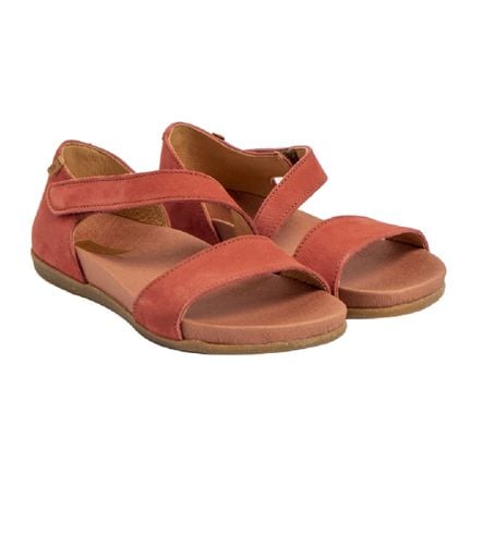 BR005_043 Sandales en cuir N5652 (36), Plat, Velcro, Casuel - El Naturalista - Modalova