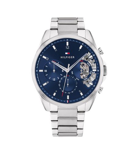 Montre analogique Acier marin (OSFA), Casuel, Bracelet, Acier inoxidable, Marine - Tommy Hilfiger - Modalova