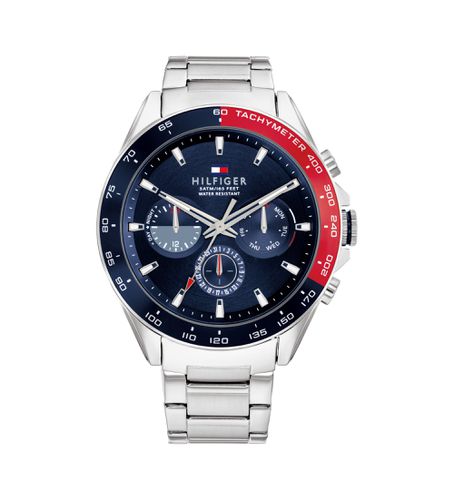 Montre analogique Acier marin (OSFA), Casuel, Bracelet, Acier inoxidable, Marine - Tommy Hilfiger - Modalova