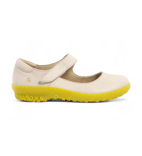 VP0003_020 Ballerines en cuir Antibes (39), Plat, 3 à 5 cm, Velcro, Casuel - Art - Modalova