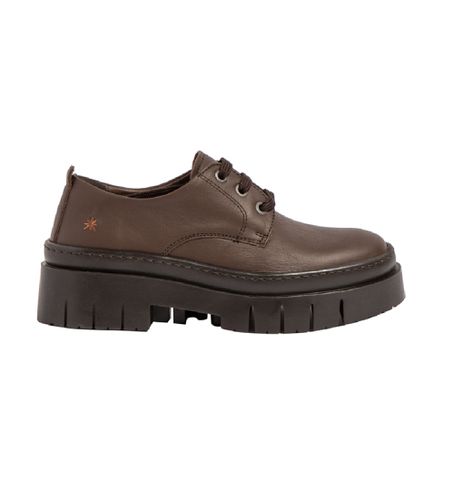 Chaussures en cuir marron Amberes - Hauteur du talon 5cm (39), 3 à 5 cm, Lacets, Casuel - Art - Modalova