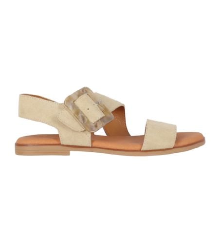 NAIRA 20 Sandales en cuir Naira 20 Arena (38), Beige, Plat, 1 à 3 cm, Casuel - Chika10 - Modalova