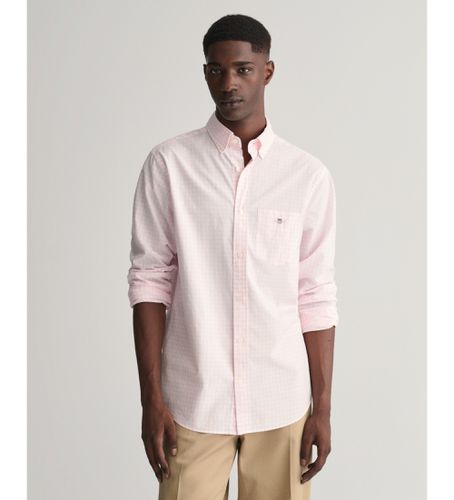 Chemise en popeline à carreaux de Vichy, coupe régulière (S), Casuel, Coton, Manche longue - Gant - Modalova