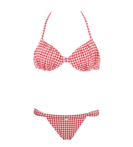 R330 Bikini Vichy (L), Beachwear, Polyamide - Emporio Armani - Modalova