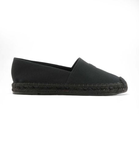 Unisex. XVSS07_XD396 Espadrilles avec broderie d'aigle (35), Tissu, Plat, Aucun, Casuel - Emporio Armani - Modalova