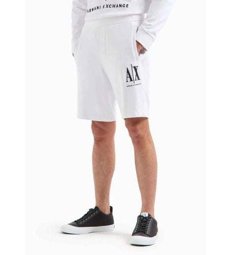 NZSPAZJ1ZZ1100 Short en tissu éponge (L), Casuel, Sport, Coton - Armani Exchange - Modalova