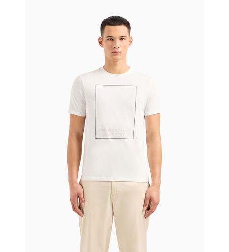 DZTHBZJ8EZ1116 T-shirt carré (XXL), Casuel, Manche courte, Le coton biologique, Durable - Armani Exchange - Modalova