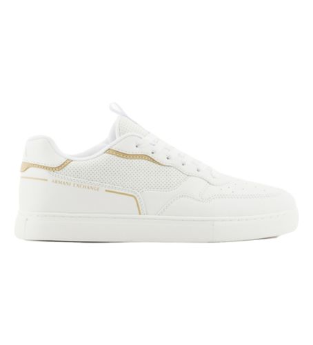 XUX199XV800T690 Trainers Clássic (44), Blanc, Plat, Lacets, Casuel - Armani Exchange - Modalova