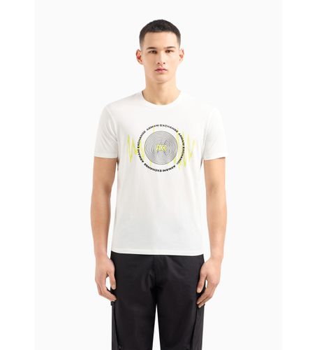 DZTJTZJ3VZ1116 T-shirt Cercle (L), Casuel, Coton, Manche courte - Armani Exchange - Modalova