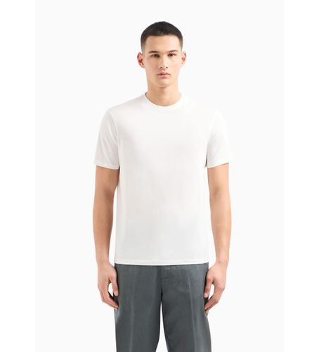 DZTJHZJ9AZ1116 T-shirt Block (L), Blanc, Casuel, Coton, Manche courte - Armani Exchange - Modalova