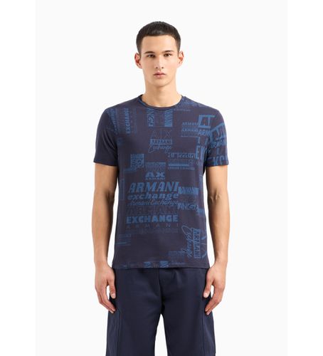 DZTHWZJ8EZ75AG T-shirt imprimé (L), Casuel, Coton, Manche courte, Manche longue - Armani Exchange - Modalova