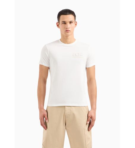 DZTAGZJ9TZ1116 T-shirt Ax Relief (S), Casuel, Coton, Manche courte - Armani Exchange - Modalova