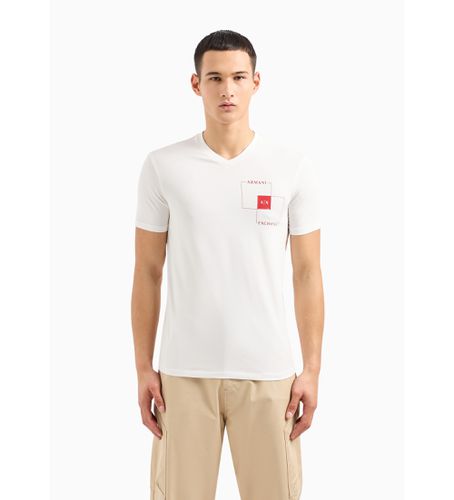 DZTHPZJE6Z1116 T-shirt à carreaux (XS), Casuel, Coton, Manche courte - Armani Exchange - Modalova