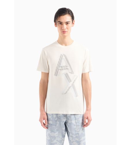 DZTAEZJA5Z1116 T-shirt avec logo (L), Casuel, Coton, Manche courte - Armani Exchange - Modalova