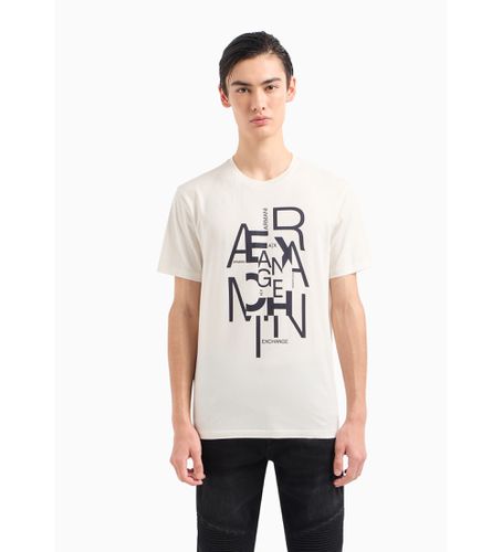 DZTAAZJA5Z1116 T-shirt graphique (L), Casuel, Coton, Manche courte - Armani Exchange - Modalova