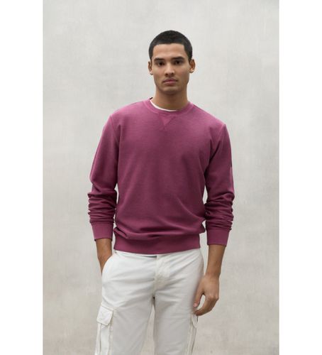 MCMGASTNEWAR0863S24-266 Sweatshirt Newark marron (S), Casuel, Grenat, Manche longue, Le coton biologique, Durable, Coton - ECOALF - Modalova