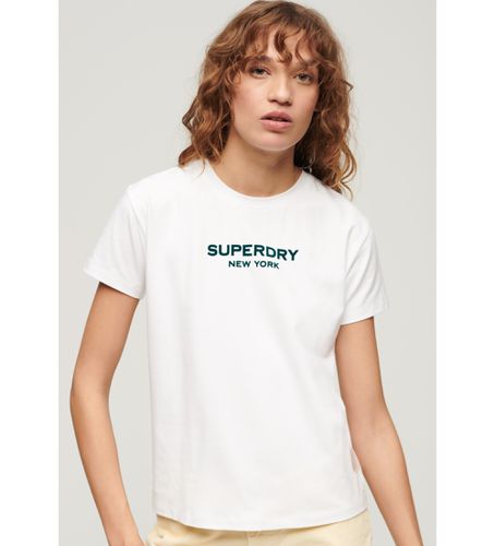 W1011374A T-shirt avec graphisme Sport Luxe (M), Casuel, Coton, Manche courte - Superdry - Modalova