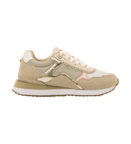 Baskets 63331 Beige (36), Plat, 1 à 3 cm, Lacets, Casuel, Sport, Sportswear - Mariamare - Modalova