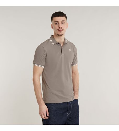 D17127-5864-G294 Polo Dunda Slim marron (XXS), Casuel, Manche courte, Le coton biologique, Durable - G-Star - Modalova