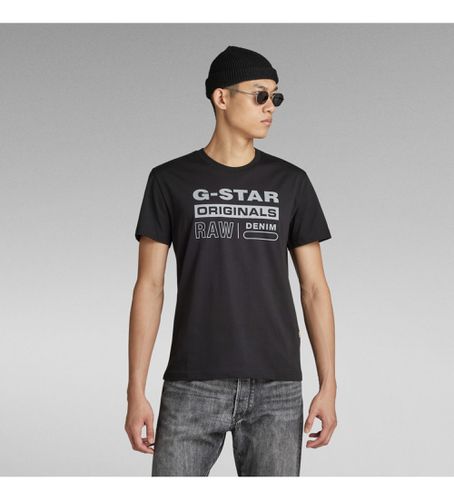 D25020-336-6484 T-shirt Reflective Originals (XS), Casuel, Manche courte, Le coton biologique, Durable - G-Star - Modalova