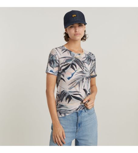 D24725-C565-G538 T-shirt multicolore Palm Tree Allover (XXS), Casuel, Coton, Manche courte - G-Star - Modalova