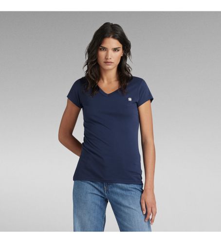 D21314-4107-6067 T-shirt Eyben (XXS), Casuel, Manche courte, Le coton biologique, Durable, Marine - G-Star - Modalova