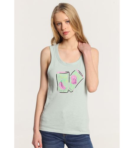 T-shirt de bain graphique Fresh can (XS), Casuel, Vert, Coton, Sans manches / bretelles - Lois Jeans - Modalova