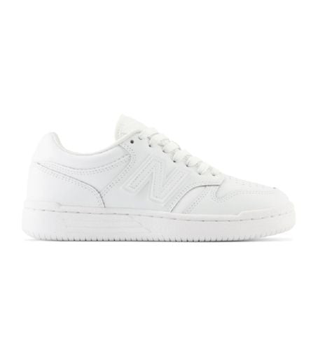 GSB480V1 Baskets en cuir 480 (36), Éco-cuir, Plat, Lacets, Casuel - New Balance - Modalova