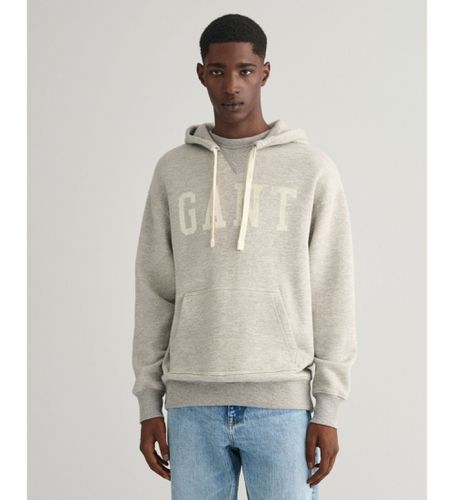 Hoodie Graphic (M), Casuel, Gris, Coton - Gant - Modalova