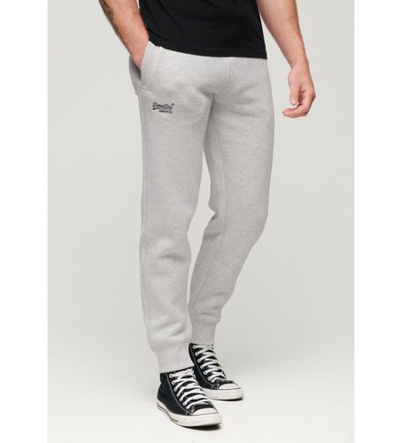 M7011032A Pantalon de jogging avec logo Essential (L), Casuel, Gris, Coton - Superdry - Modalova