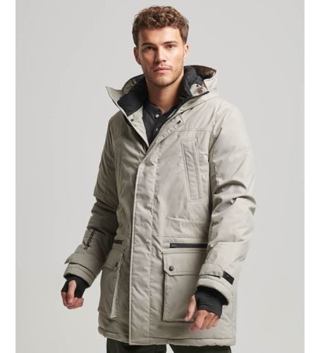 M5011754A Parka matelassée City (S), Casuel, Gris, Polyester - Superdry - Modalova