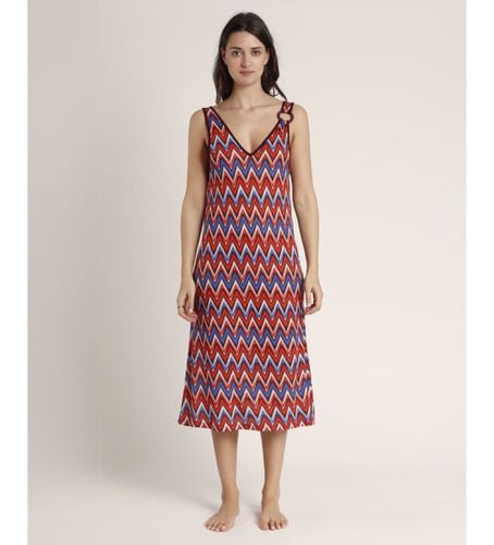 Robe sans manches Ethnic Waves multicolore (S), Casuel, Viscose, Sans manches / bretelles - Admas - Modalova