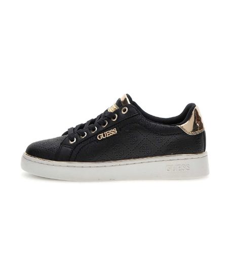 FL5BEKFAL12 Trainers Beckie Logo 4g (36), Noir, Plat, Lacets, Casuel - Guess - Modalova