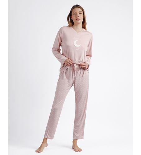 Pyjama manches longues Everyday (S), Homewear, Rose, Polyester, Manche longue - Admas - Modalova