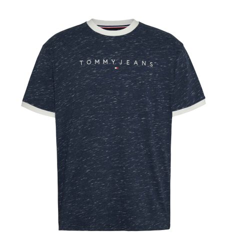 DM0DM19199 T-shirt avec passepoils contrastés et logo (M), Casuel, Coton, Manche courte - Tommy Jeans - Modalova