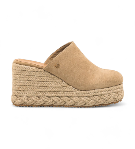 Sandales Lou en cuir -Hauteur du talon compensé : 5 cm (37), 3 à 5 cm, Aucun, Casuel - MTNG - Modalova