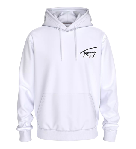 DM0DM19229 Sweat-shirt avec logo Tommy signature (L), Casuel, Le coton biologique, Durable - Tommy Jeans - Modalova