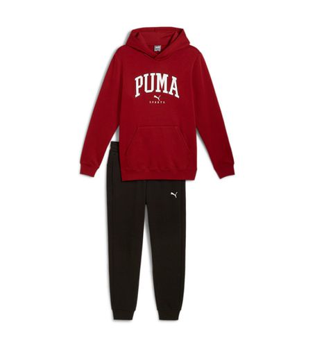 Tracksuit Squad marron (S), Casuel, Sport, Grenat, Coton, Multisport, Manche longue - Puma - Modalova