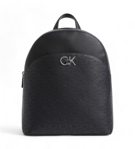 K60K612540 Sac à dos rond avec logo (OSFA), Casuel, Polyuréthane - Calvin Klein - Modalova