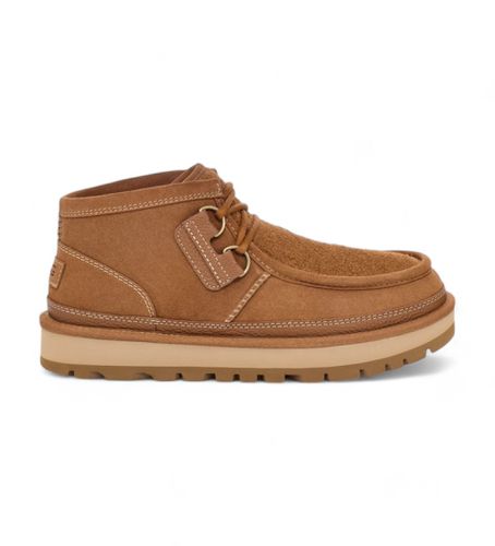 Hayden Moc Chukka - Baskets en cuir marron (42), Plat, Lacets, Casuel - UGG - Modalova