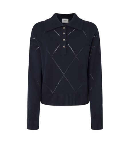 PL702216 Pull Idris (XS), Casuel, Coton, Manche longue, Marine - Pepe Jeans - Modalova